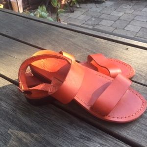 Golan Jerusalem Sandals Orange 38
